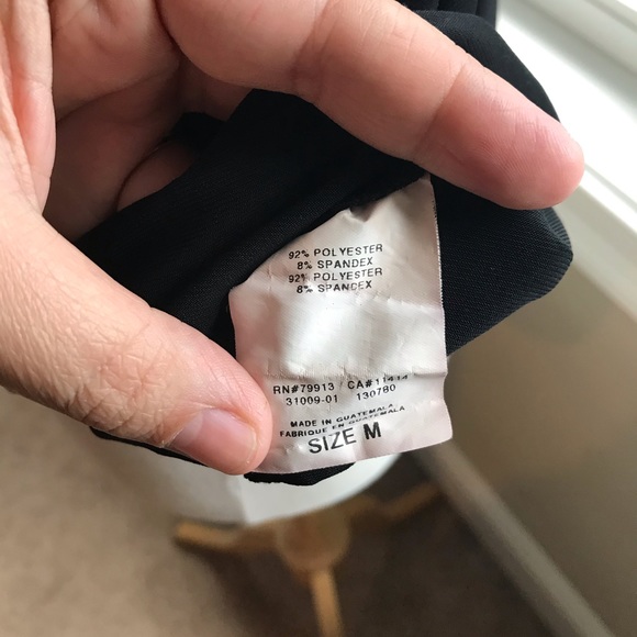 Maternity Short sleeve black blouse - Picture 7 of 8